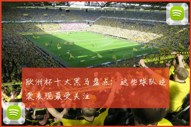 欧洲杯十大黑马盘点：这些球队逆袭表现最受关注
